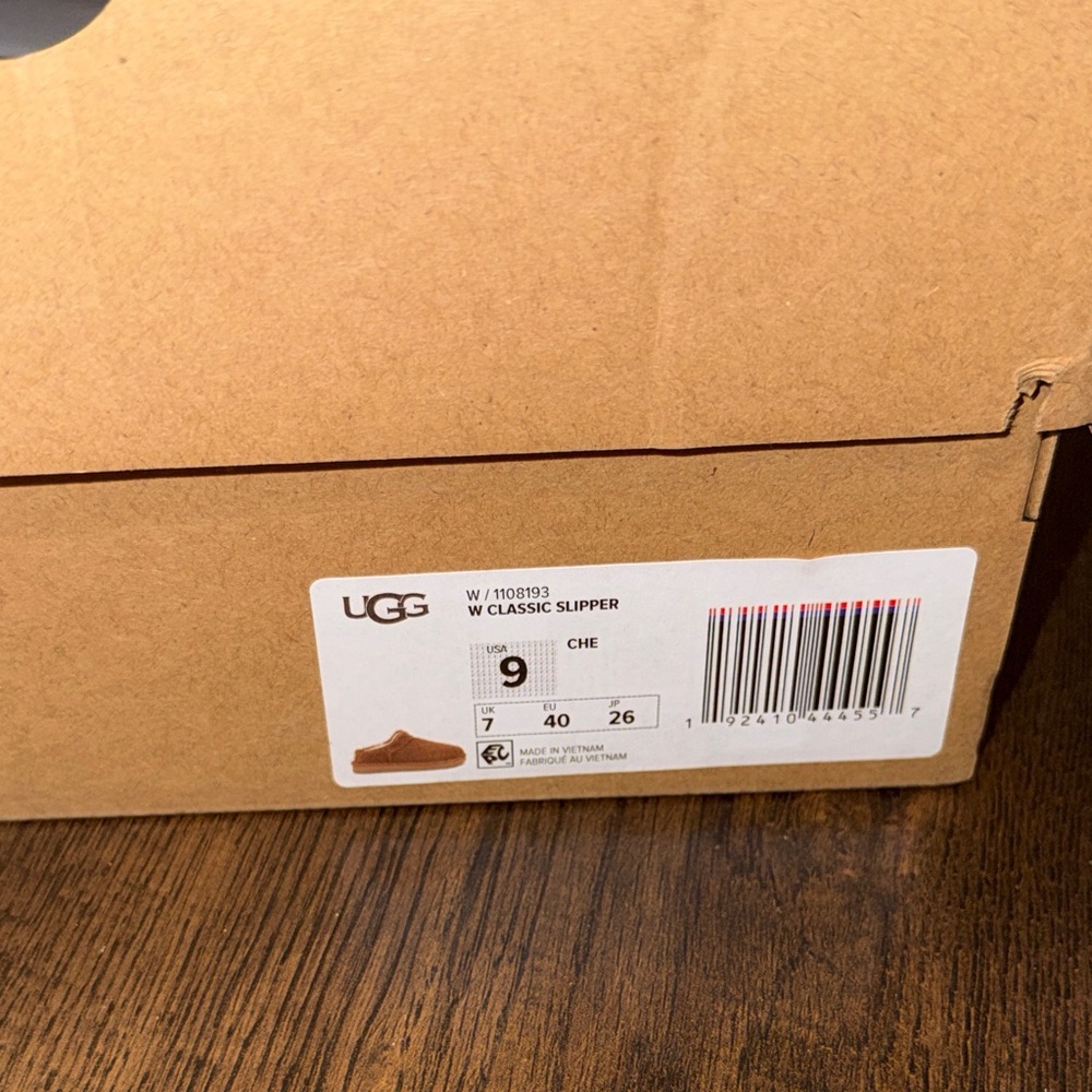 Ugg Tan Suede Slip-On Shoes - Picture 5 of 5